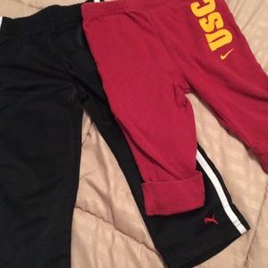 Bundle of two pairs of toddler pants